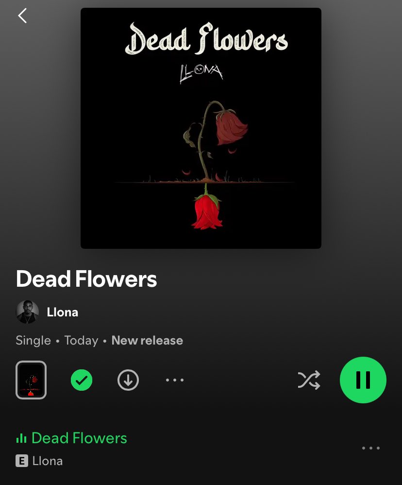 noxgenre's tweet image. LLONA kicks off the year with his first single “DEAD FLOWERS” OUT NOW! 🥀🔥
Dark, emotive, and laced with raw energy, this one sets the tone for what’s to come.
Heavy rotation ready. 🎧
🔗 llona.ffm.to/dead-flowers
#LLONA #DeadFlowers #NewMusic #AltéVibes #NXGApproved