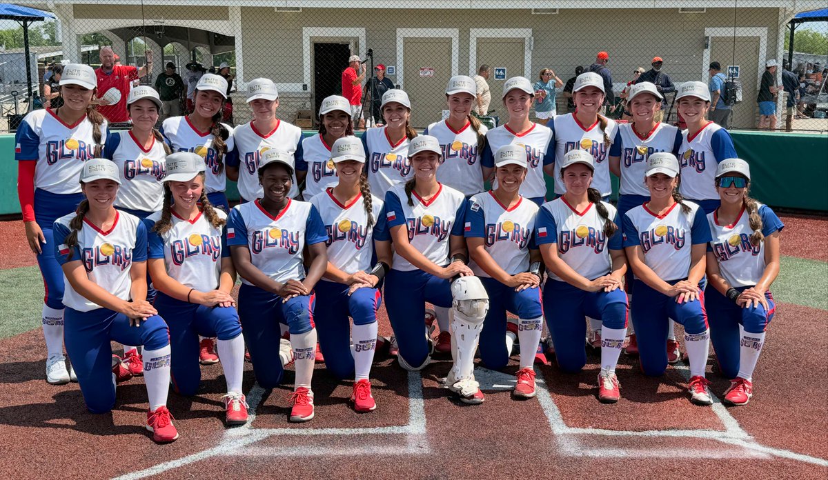 Texas Glory (@texasglory) on Twitter photo 16u Texas Glory reaches the 2025 16u AFCS Elite 8. Hat Day!
@tflfastpitch <a href="/thealliancefp/">The Alliance Fastpitch</a> <a href="/EastonFastpitch/">Easton Fastpitch</a> <a href="/RIPITSports/">RIP-IT</a> 16u Texas Glory reaches the 2025 16u AFCS Elite 8. Hat Day!
@tflfastpitch <a href="/thealliancefp/">The Alliance Fastpitch</a> <a href="/EastonFastpitch/">Easton Fastpitch</a> <a href="/RIPITSports/">RIP-IT</a>
