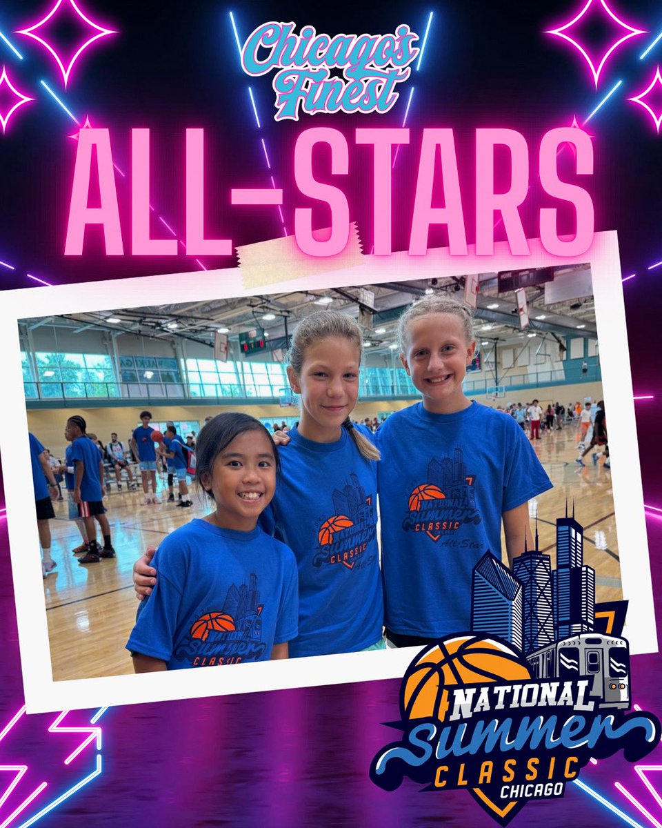 chi_finest_ball's tweet image. 5th Grade All-Stars for the @NSC_Chicago Summer Classic🌟
We did it differently this season &amp;amp; did a team vote! I think it’s pretty cool that their teammates picked them individually 🩵 Congrats All-Stars!