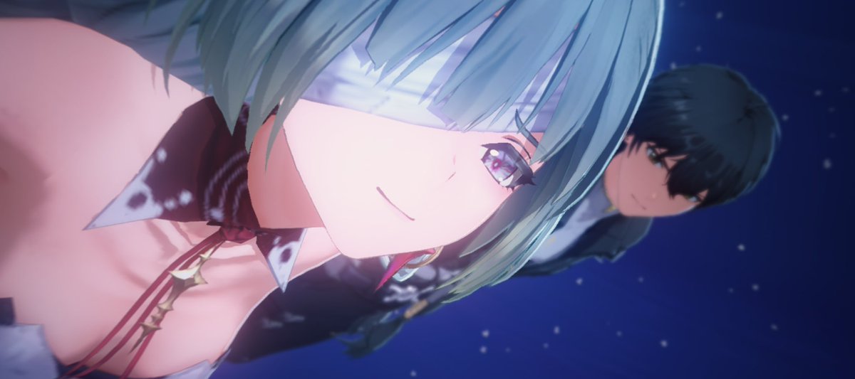 VoidNekoAsh's tweet image. Cute couple moments ❤️💕