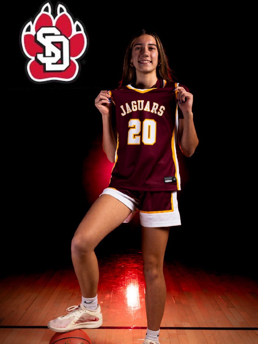 After a great call with <a href="/Coach_Eighmey/">Carrie Eighmey</a> I am blessed to receive an offer from <a href="/SDCoyotesWBB/">South Dakota Women’s Basketball</a>. Thank you so much!