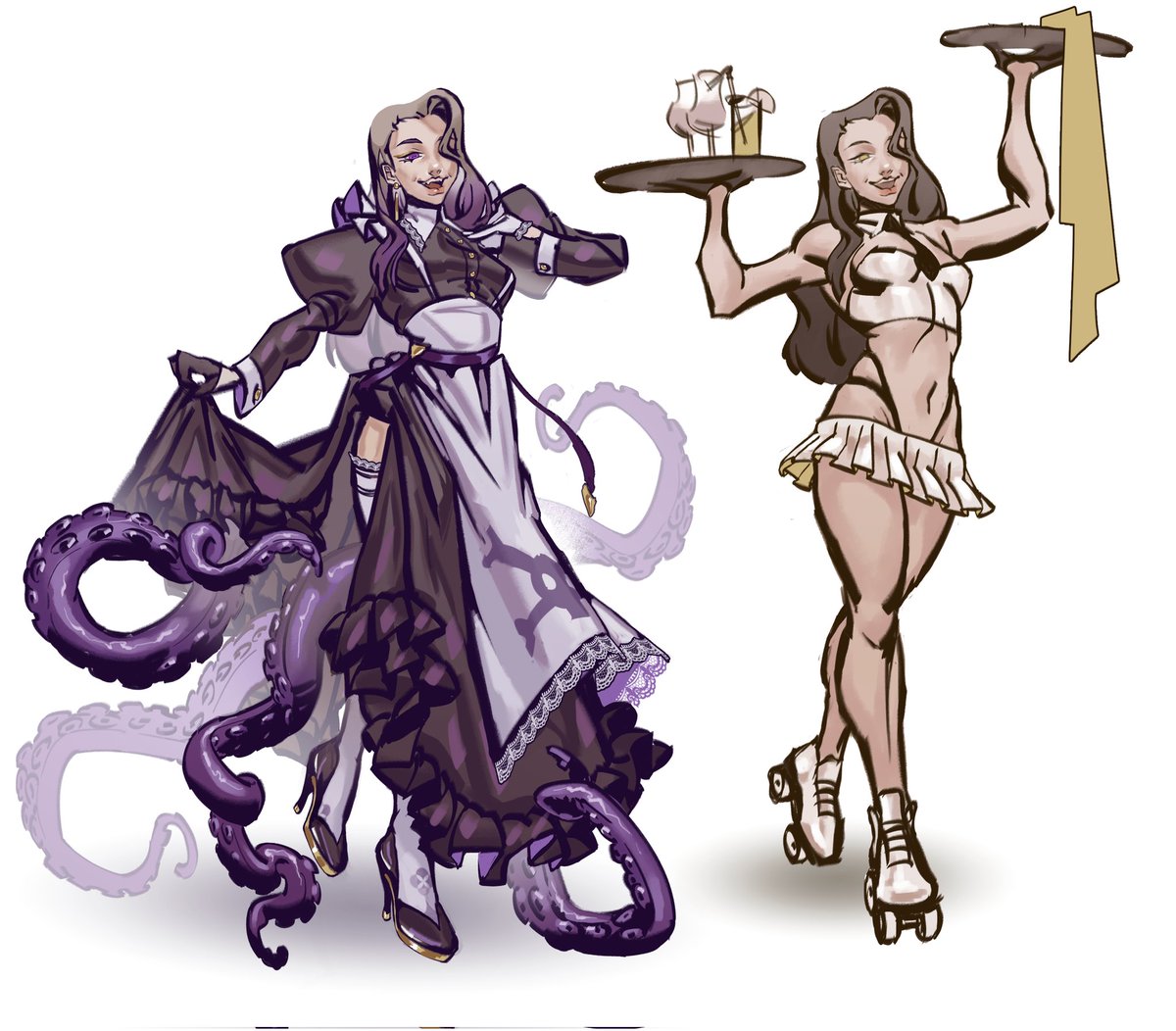 queequee_art's tweet image. My queen #oc