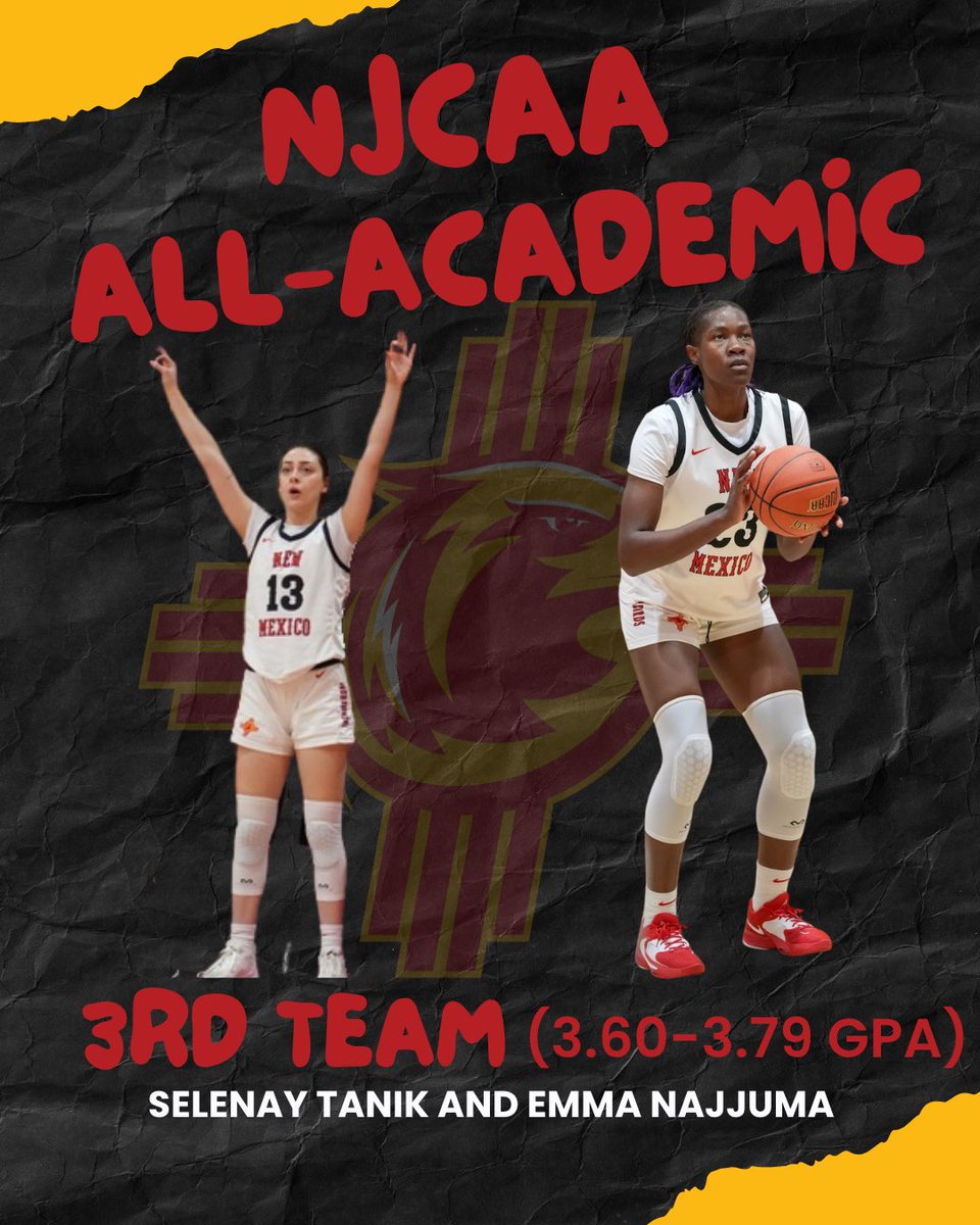 Special congratulations to 8 of our players who received NJCAA All-Academic Team honors today!
