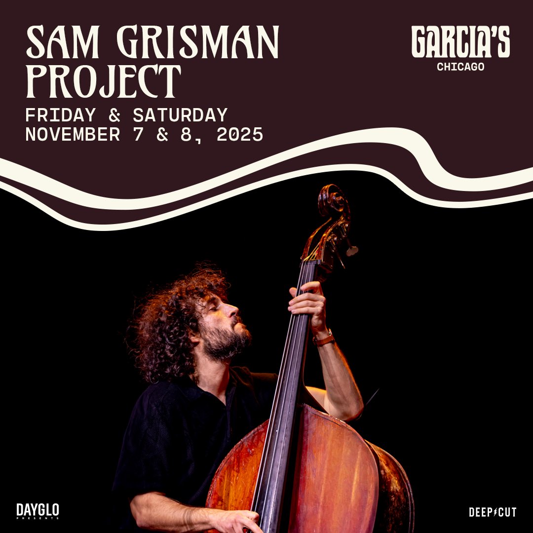 DEEP CUT (@deepcutpresents) on Twitter photo 🌹 Following up their recent sold out show with us, we are pumped to welcome <a href="/SGrismanProject/">Sam Grisman Project</a> back to Garcias Chicago for a special 2-night run this time on Nov 7-8! Two sets each night celebrating the musical legacy of Garcia & Grisman, plus so much more! 🌹 🌹 Following up their recent sold out show with us, we are pumped to welcome <a href="/SGrismanProject/">Sam Grisman Project</a> back to Garcias Chicago for a special 2-night run this time on Nov 7-8! Two sets each night celebrating the musical legacy of Garcia & Grisman, plus so much more! 🌹