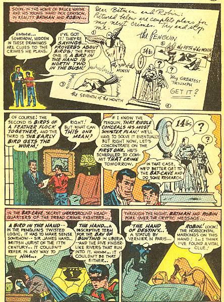 SteveChung1968's tweet image. In honor of Lew Sayre Schwartz's, I'd like to share this classic story by Bill Woolfolk, Lew Sayre Schwartz, and Charles Paris.
Seventy-four years ago, the Dynamic Duo solved "The Bird Sayings Crimes!"
facebook.com/photo/?fbid=17…