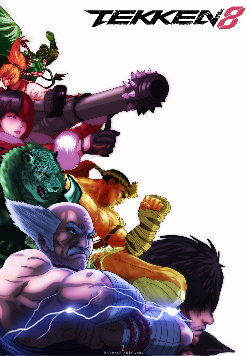 Raydash30's tweet image. #tekken8 #raydasharts