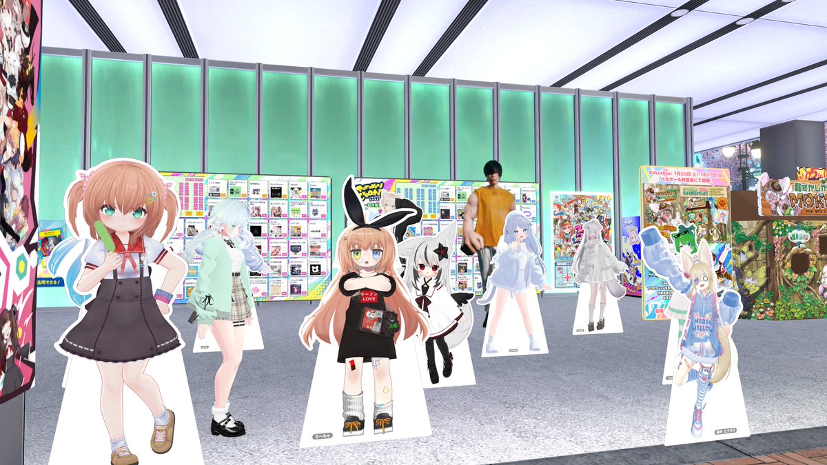 aco_vrc_'s tweet image. おはよ！
昨日はお友達とvket少し回った！
パネルのところ…変なの混ざってらぁ(。-`ω-)