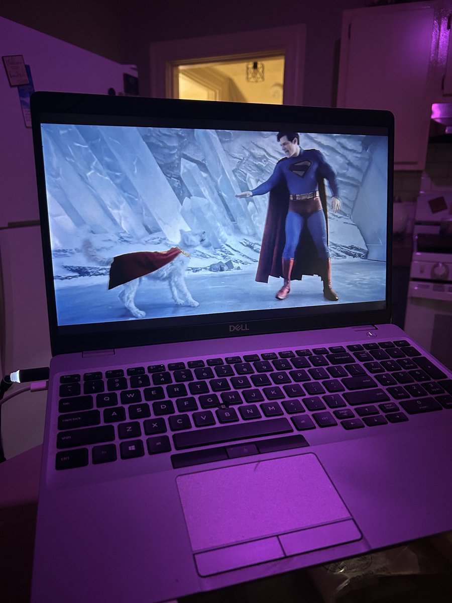 NightlyDecision's tweet image. Superman movie is BAD ASS SO FAR 🍿💜🦸🏼‍♀️