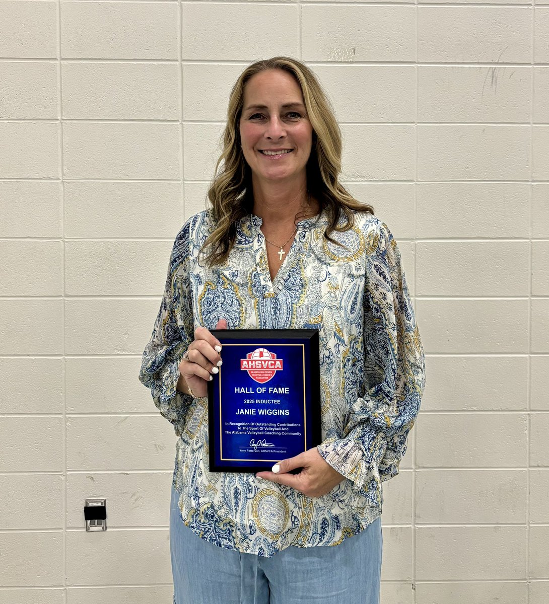 LBWCC's tweet image. Congratulations to LBW Volleyball Coach Janie Wiggins on being inducted into the Alabama High School Volleyball Coaches Association Hall of Fame 2025 Class! 🏐