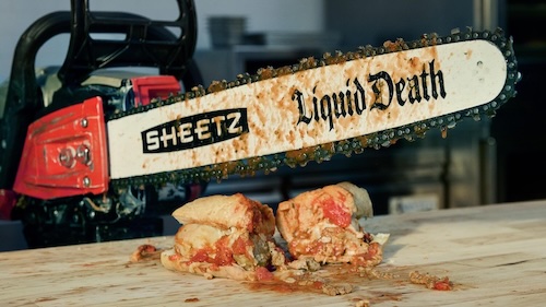 ICYMI: For one glorious day, <a href="/LiquidDeath/">Liquid Death</a> will slice your sub with a chainsaw. bit.ly/3GXNG1O