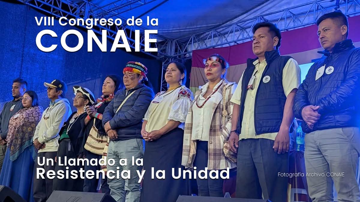 KatikMacas's tweet image. Comparto mi artículo #VIIICongresoCONAIE: Un Llamado a la Resistencia y la Unidad, siendo conscientes de que muchas ideologías externas chocan con principios y valores de las comunas, comunidades y organizaciones de base, sin dejar de lado la lucha.
Aquí👇🏽icciec.org/viii-congreso-…