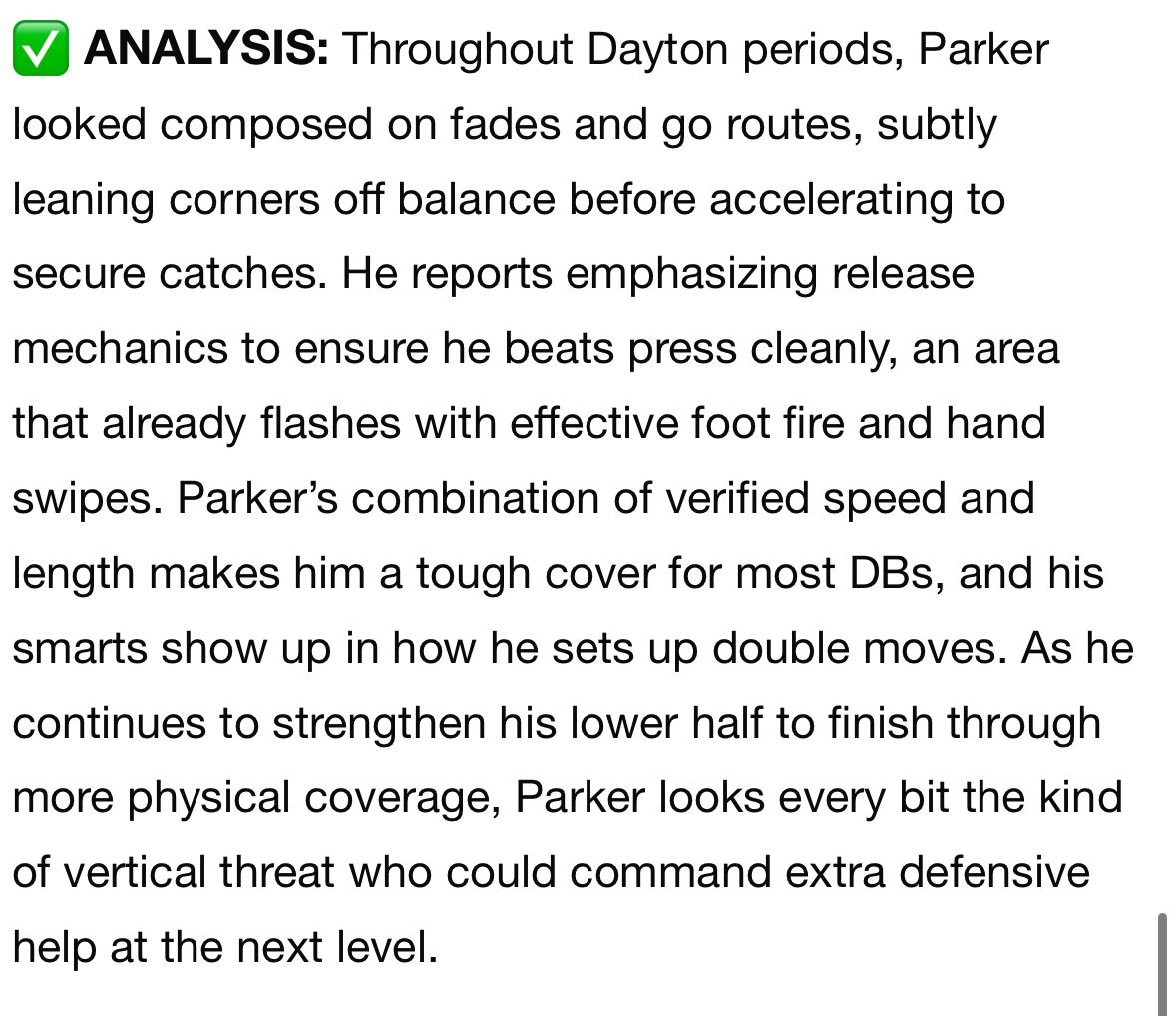 blake_parker13's tweet image. Thank you @sixstarfootball for the article from my time at the @DaytonFootball camp!