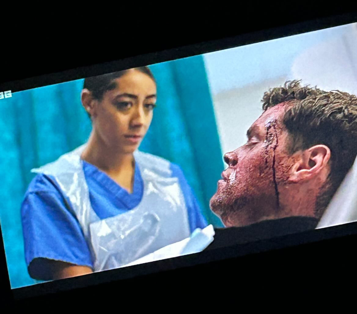 You might see me popping up in #Unforgivable by Jimmy McGovern now available on <a href="/BBCiPlayer/">BBC iPlayer</a> it’s a very tough watch &amp; I only contribute a very small part but I am so proud to be part of this amazing cast for an extremely difficult story that sadly does need to be told!