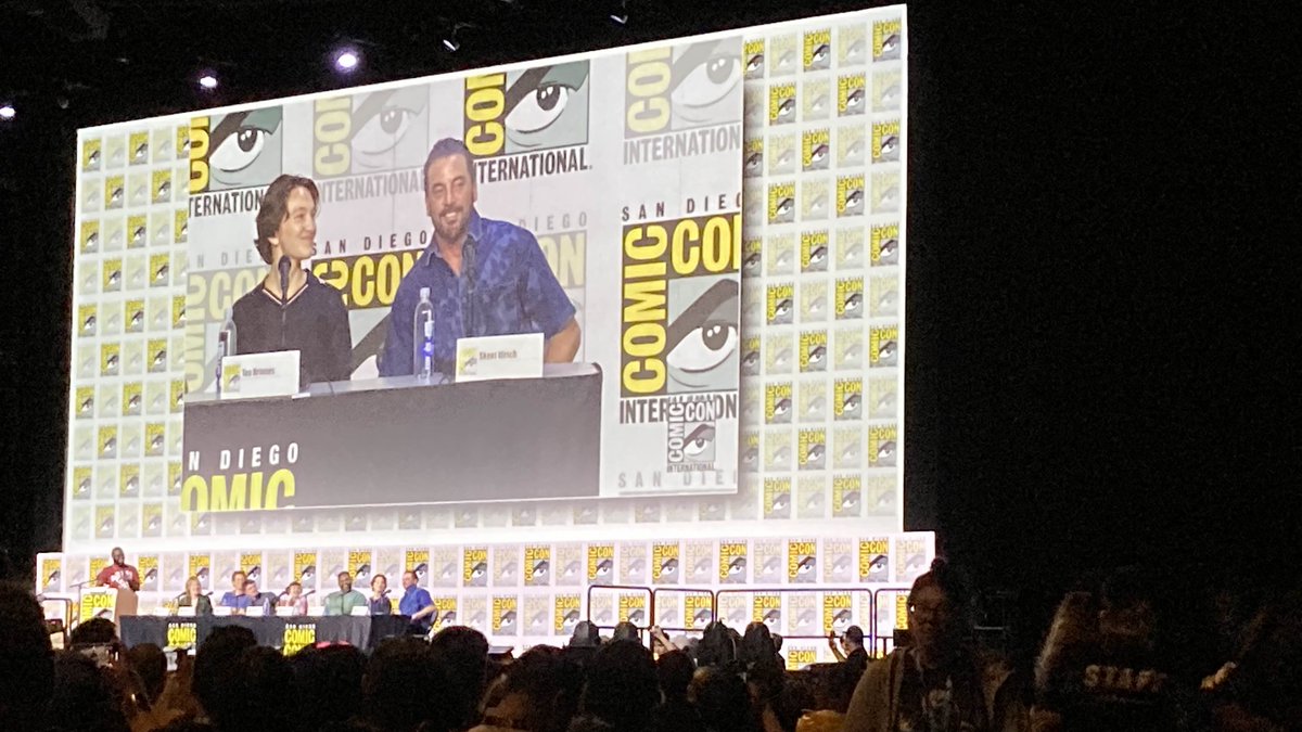 screenrant's tweet image. Skeet Ulrich cannot reveal the character is he playing in #FNAF2, but does give fans a little tease during the #SDCC panel:

&quot;I play somebody with a very particular and specific past and somebody with a very deep emotional tie to what’s going on.&quot;