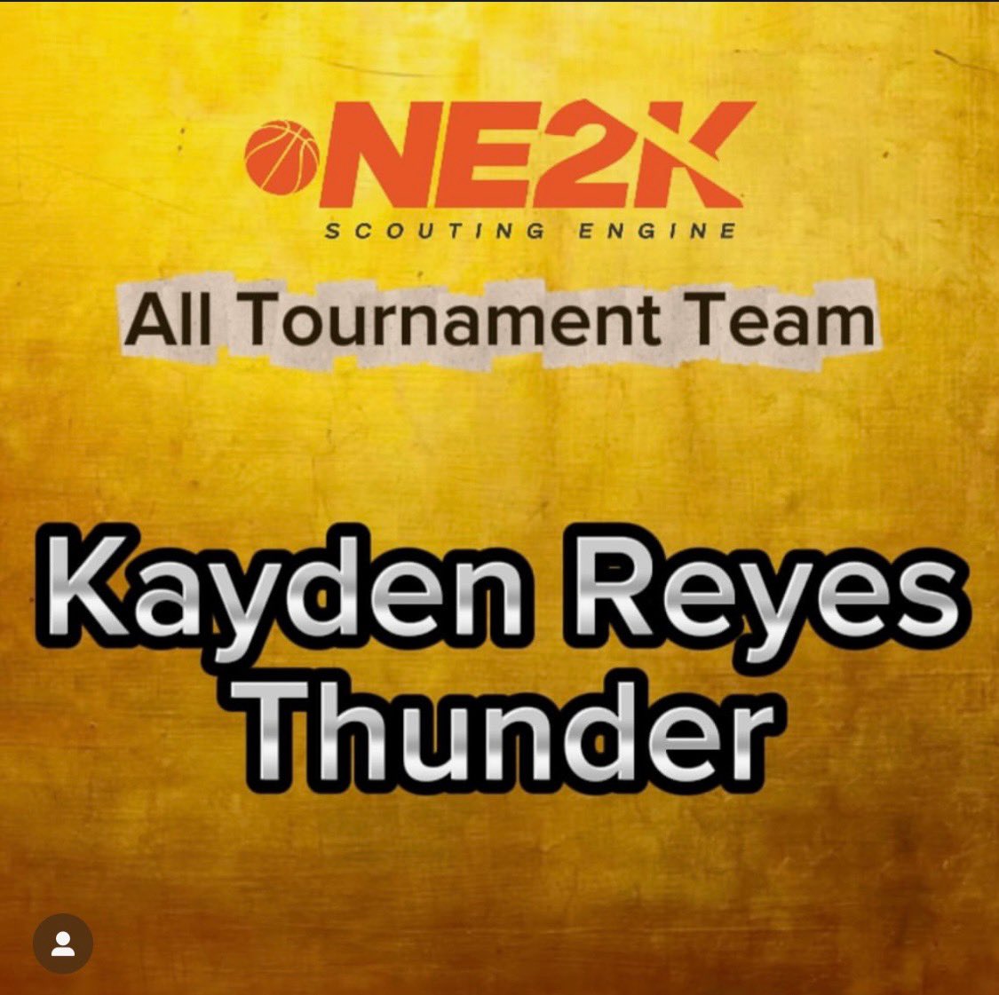 Kayden Reyes (@kayden_baller13) on Twitter photo I am so honored to end my AAU career this way!! Thank you so much <a href="/NE2KHoops/">NE2KHoops</a> for selecting me to the NE2K All Tournament Team!!
<a href="/thunderbballinc/">Thunderbball</a>
<a href="/LadyBisonHoops/">North Sand Mountain Lady Bison Basketball</a>
<a href="/jbowensports/">Jason Bowen</a> I am so honored to end my AAU career this way!! Thank you so much <a href="/NE2KHoops/">NE2KHoops</a> for selecting me to the NE2K All Tournament Team!!
<a href="/thunderbballinc/">Thunderbball</a>
<a href="/LadyBisonHoops/">North Sand Mountain Lady Bison Basketball</a>
<a href="/jbowensports/">Jason Bowen</a>