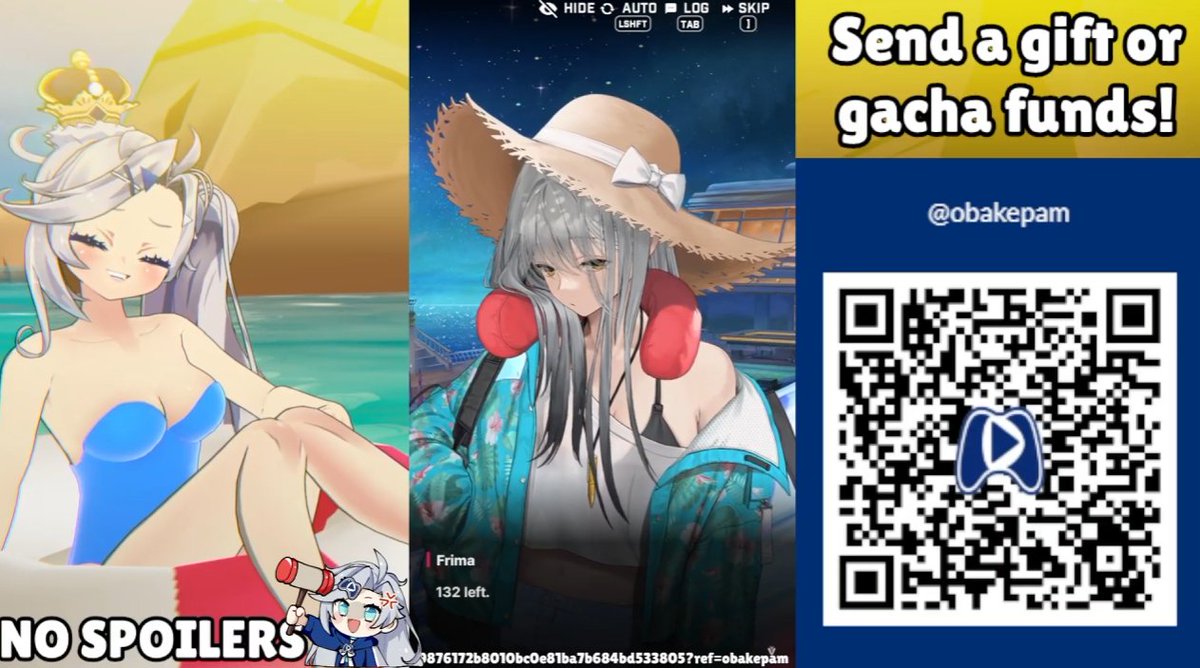 Thanks for stopping by!!! Summer event is SUPER CUTE so far I'm excited to finish on the weekend! I LOVE FRIMA 👻