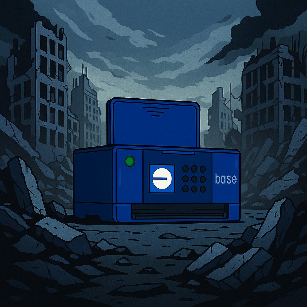 BasePrinter's tweet image. Knock, knock!
Check me out 😘
The only battle-tested @USDC reflection token on @base.
Still here, still based, still printing.
0xbC1852F8940991d91BD2b09A5aBb5E7B8092a16C
