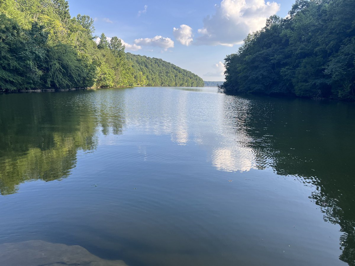 bignosekate77's tweet image. We took our fishing poles to the lake 5 minutes away from home. It’s too hot for fish😆 Gonna take the little fishing boat out for the first time this weekend 😊