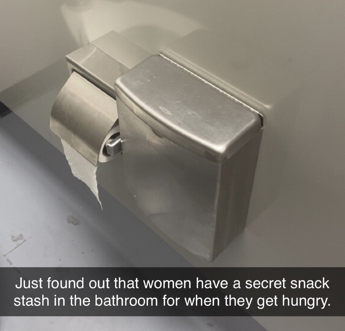 CokeOffMyShaft's tweet image. Us men would also like a snack stash while we poop. Don’t worry, I took a few of the licorice in here for later. #StopGatekeepingBathroomSnacks