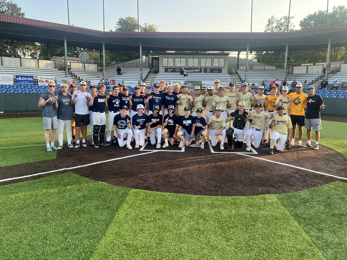 Great way to end the summer camp season with a Blue and Gold game at Falcon Park!!🤘⚾️ThePACK⚾️🤘
