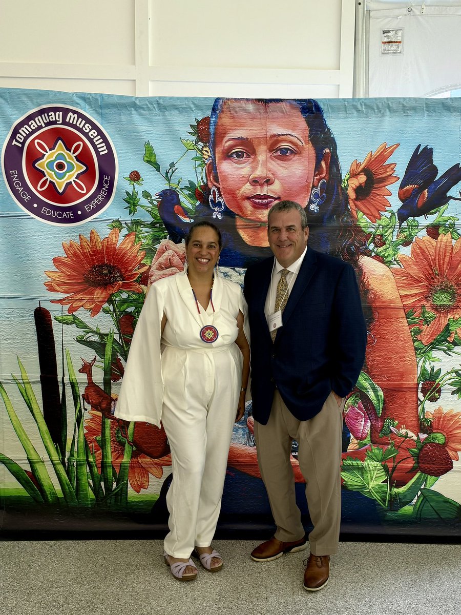 RISecState's tweet image. The Tomaquag Museum shares and celebrates Indigenous culture. Secretary Amore attended their 22nd Annual Honoring & Cultural Celebration in Warwick tonight. Congratulations to those who were recognized this year.