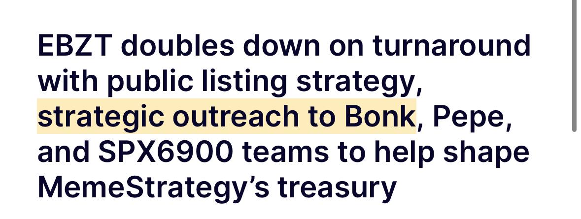 MarcellxMarcell's tweet image. Read the images below and understand how early we are to memecoins
Nasdaq is coming for our bags, when it happens 100x on everything
A Parabolic run on ALL our memecoins will come
MEMECOIN STRATEGY TREASURY
One of the most bullish narratives ive seen for memecoins ever…