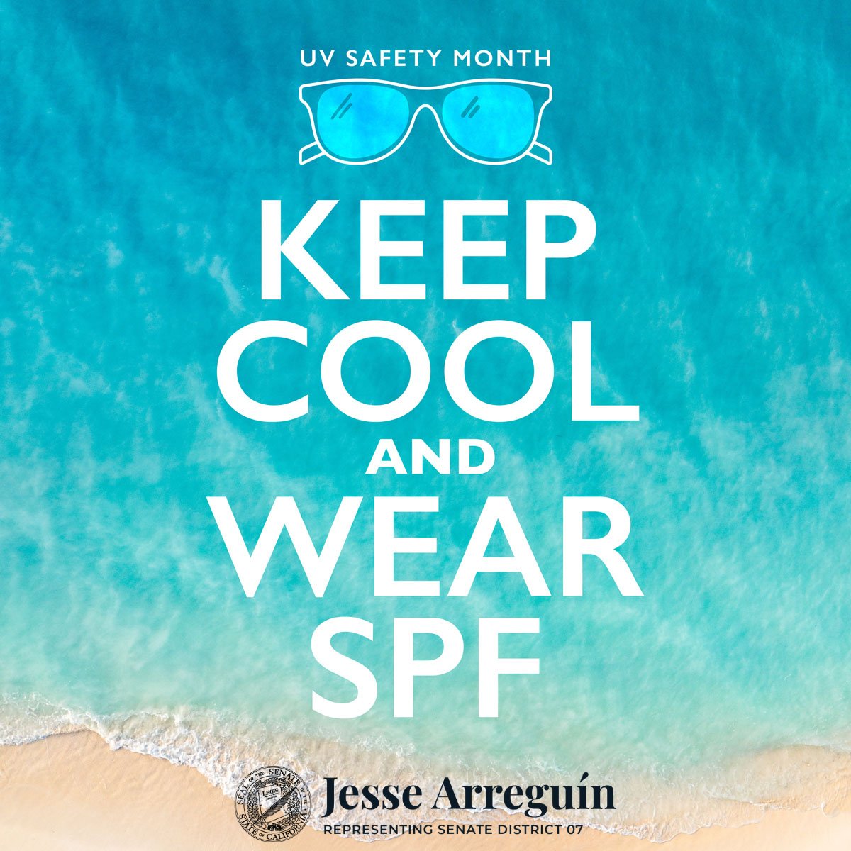 JesseArreguin's tweet image. July is UV Safety Month. Even on foggy days like this week, harmful UV rays can pass through, causing sunburns that could lead to more serious medical conditions. When working or enjoying the outdoors this summer, be sure to seek shade, protective clothing, and sunscreen.