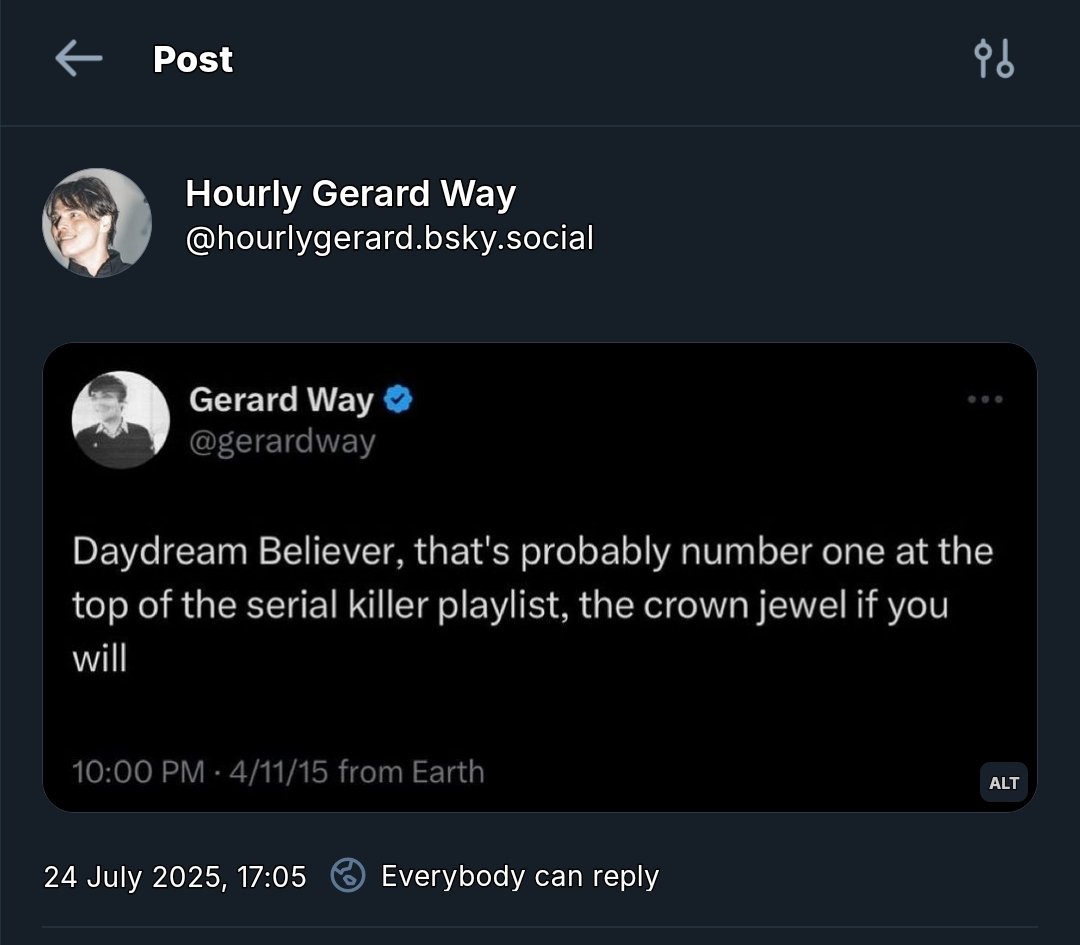 GeesVeggieBurgr's tweet image. GERARD TWEETED ABT THE MONKEES OOOOOOOHHHH BOY COME TO PAPA