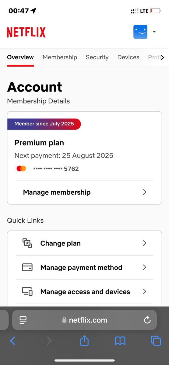 3lmohvash's tweet image. hey guys, quick one i accidentally subscribed netflix premium plan instead of my usual basic plan and i can’t cancel it now 😔
trying to recover some of the cost,so i’m selling the 4 slots at ₦2000 each. you’ll get premium Ultra 4K streaming,your own profile for a full month