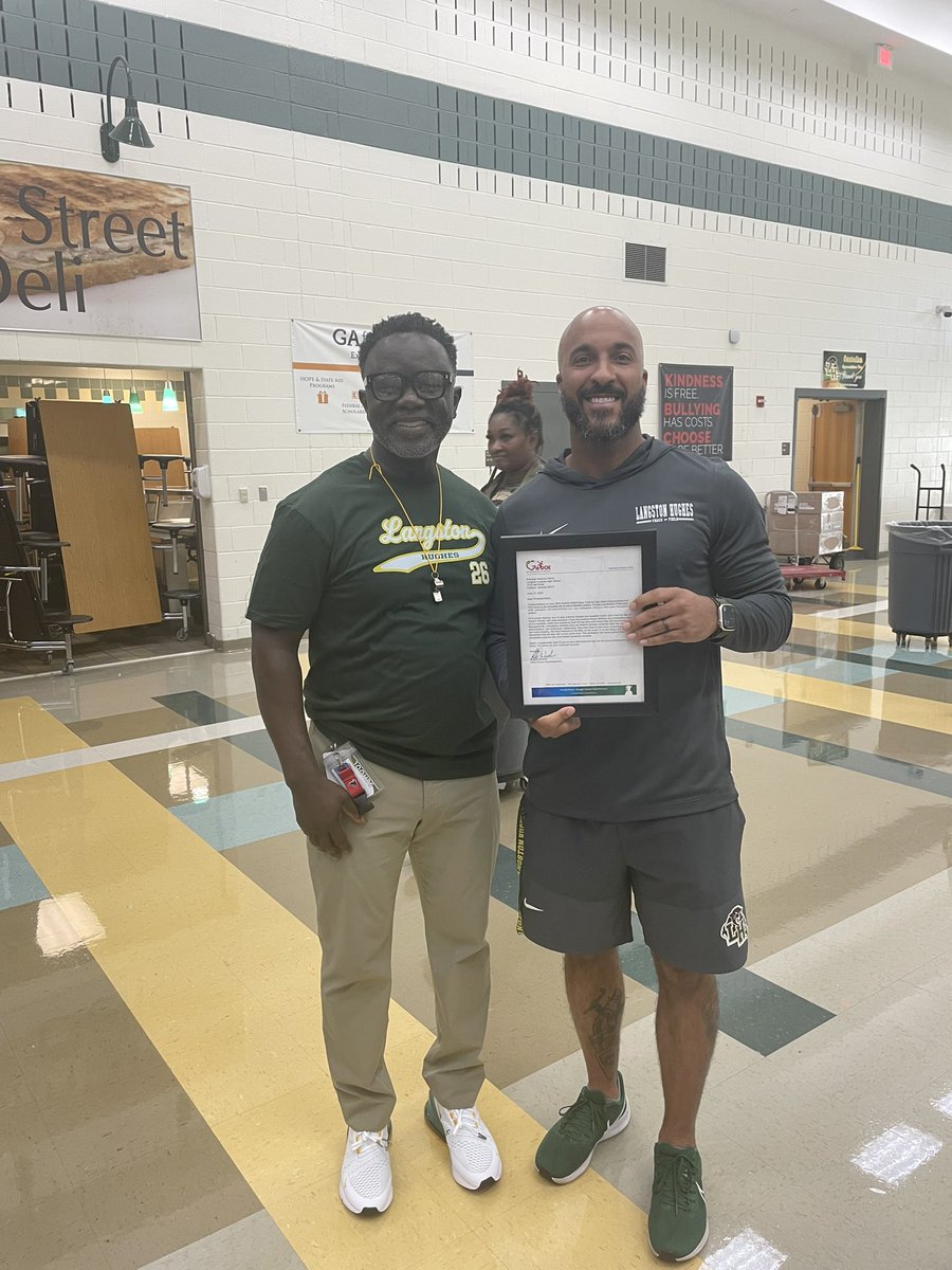 D L Stephens, Ed. D. (@prin_pauldwest) on Twitter photo If you did know, Iām standing next to <a href="/LHughesNews/">Langston Hughes High School</a> LHH Coach Colvin, who is Georgiaās ā25 Boysā High School Track & Field Coach of the Year⦠according to <a href="/SamSeemes/">Sam Seemes</a> CEO USTAF Coaches Association. <a href="/OfficialGHSA/">GHSA</a> <a href="/RonMaxwellFCS1/">Ron Maxwell (@FCS)</a> <a href="/FultonCoSchools/">FultonCountySchools</a> <a href="/ElectFranchesca/">Franchesca Warren</a> If you did know, Iām standing next to <a href="/LHughesNews/">Langston Hughes High School</a> LHH Coach Colvin, who is Georgiaās ā25 Boysā High School Track & Field Coach of the Year⦠according to <a href="/SamSeemes/">Sam Seemes</a> CEO USTAF Coaches Association. <a href="/OfficialGHSA/">GHSA</a> <a href="/RonMaxwellFCS1/">Ron Maxwell (@FCS)</a> <a href="/FultonCoSchools/">FultonCountySchools</a> <a href="/ElectFranchesca/">Franchesca Warren</a>