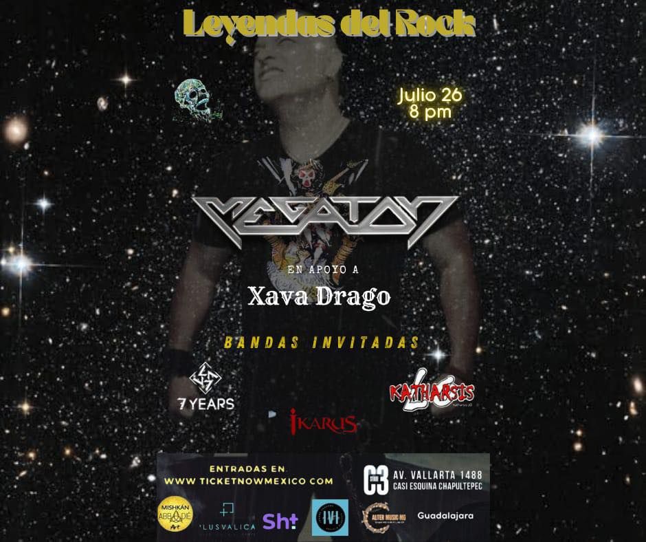 SinDocumentosMX's tweet image. Este sábado, la sacudida de melenas y calvas va por una noble causa.
Xava Drago la está pasando difícil en estos momentos y necesita una mano de todos.

El rocanrol va por cuenta de Megaton, Deidath, Drakma, Ikarus y Katharsis. 

Detalles:
buff.ly/YwksUJP