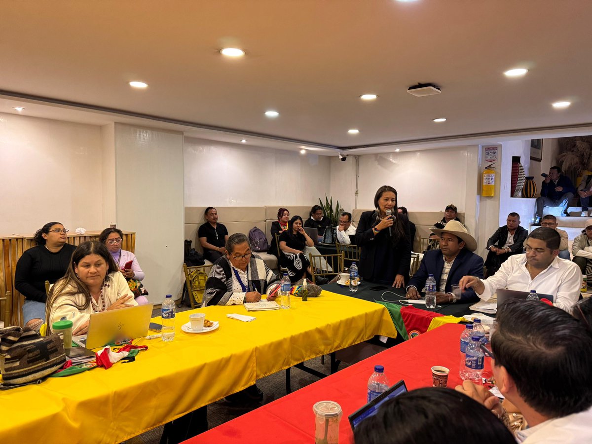 LenAmazonas's tweet image. Saludamos el proceso de empalme de la ONIC, la Casa Grande, que agrupa el mayor número diverso de organizaciones indígenas de Colombia.
Confiamos que la palabra ancestral seguirá caminando en la defensa de los Pueblos y los territorios de todo el país.
La experiencia de…