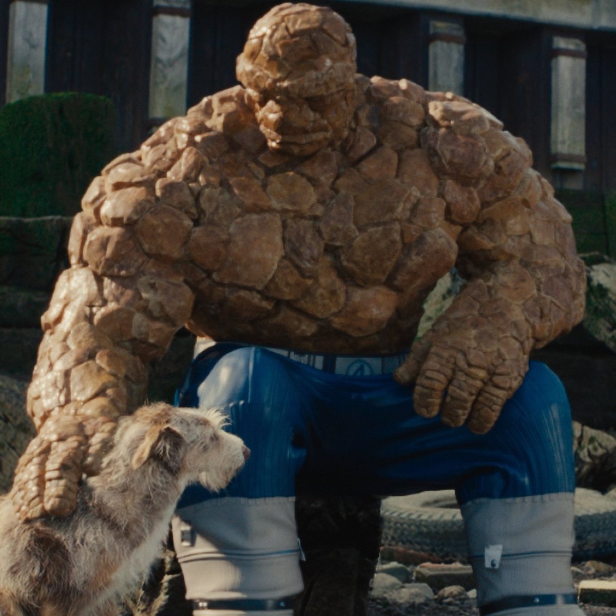 captaincupkicks's tweet image. I'm convinced Ebon was born to play the Thing. He's warm, friendly, and so loveable, but you can tell there's a sense of longing under that rocky exterior. I need him to get an even bigger role next time because he's GREAT. Flawless CGI too, he looked incredible! #FantasticFour