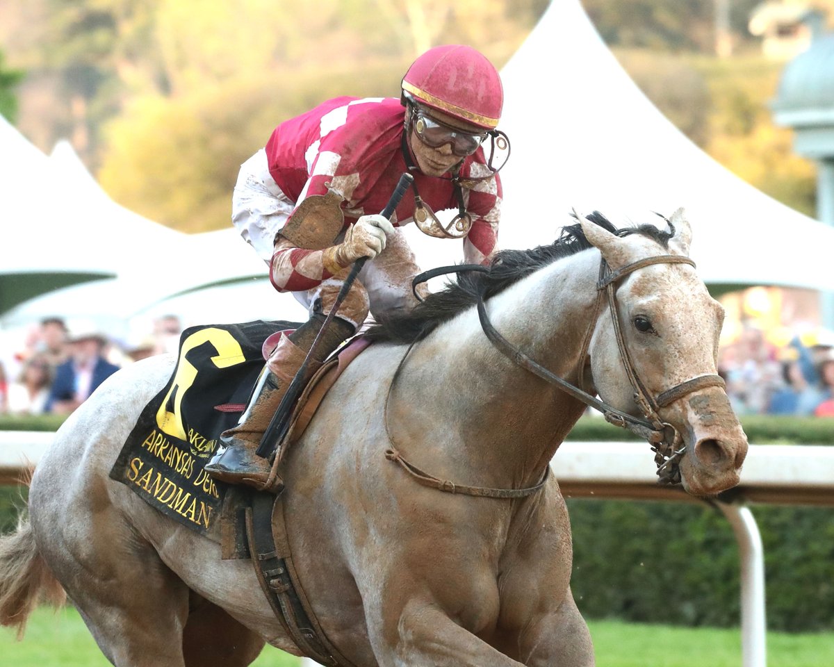 TwinSpires's tweet image. Enter Sandman in the G2 Jim Dandy! 馃専
He will be racing with blinkers for the first time. 馃憖
@markecasse @jose93_ortiz @westpointtbred @lmgriffjohnson