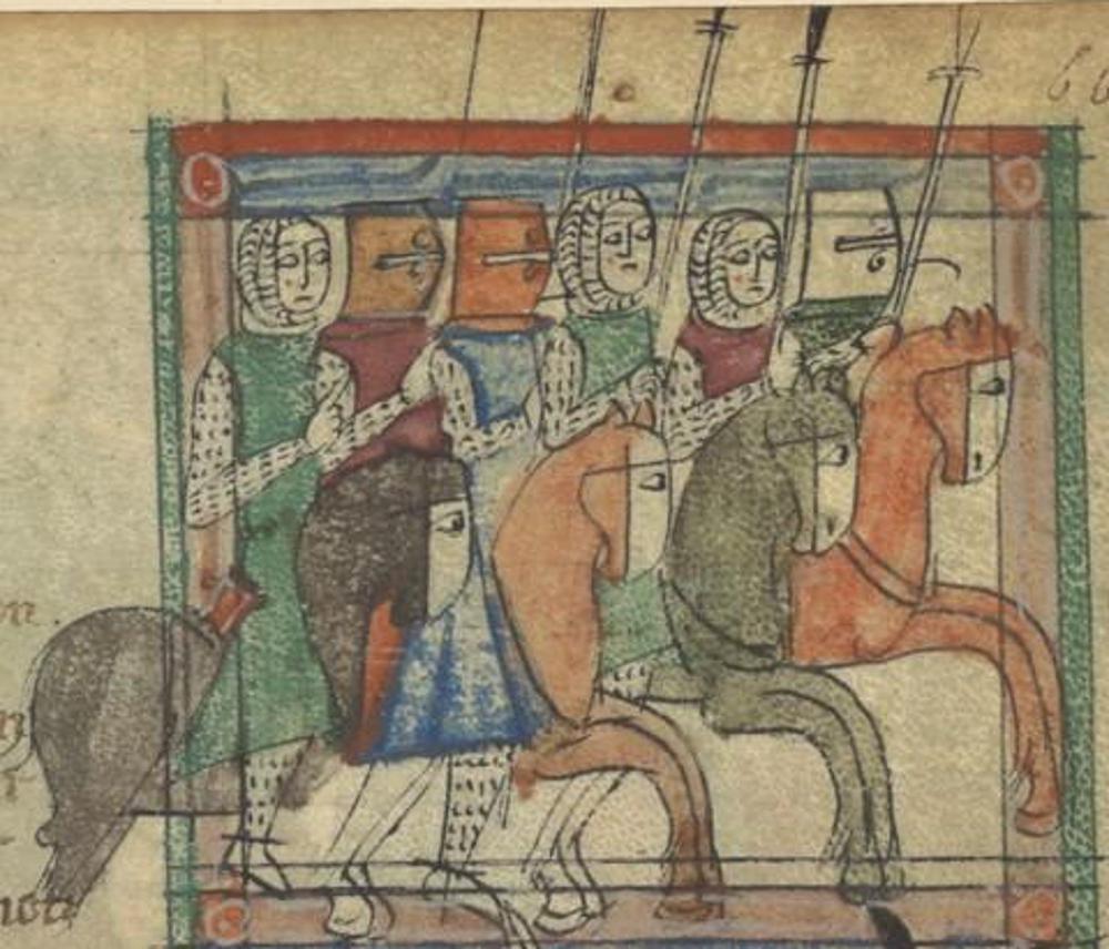 bot_medieval's tweet image. . Folio 066r-b1. South, France 1275-1325