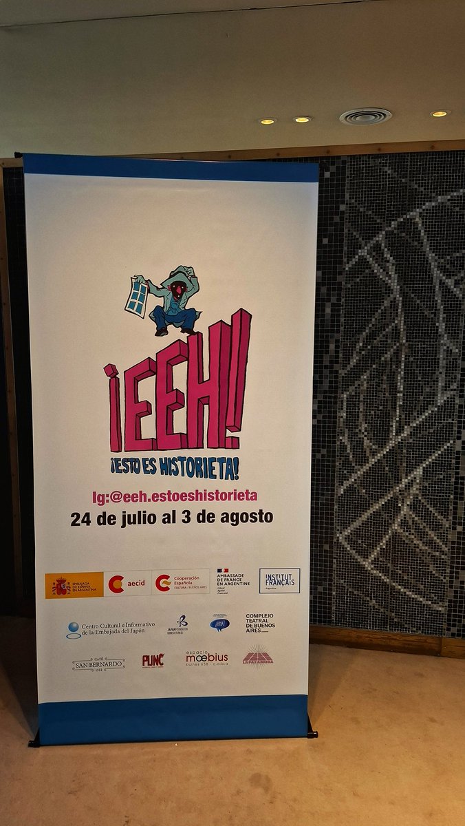 enjoyjessica's tweet image. Hoy empezó ¡EEH! y vi este programa sobre Oesterheld que es muy interesante. Incluye el corto que se hizo para la muestra en Tecnópolis, el primer episodio de la serie Últimas viñetas y el documental Hora Cero.
Programación de @Sala_Lugones
complejoteatral.gob.ar/ver/Esto-Es-Hi…