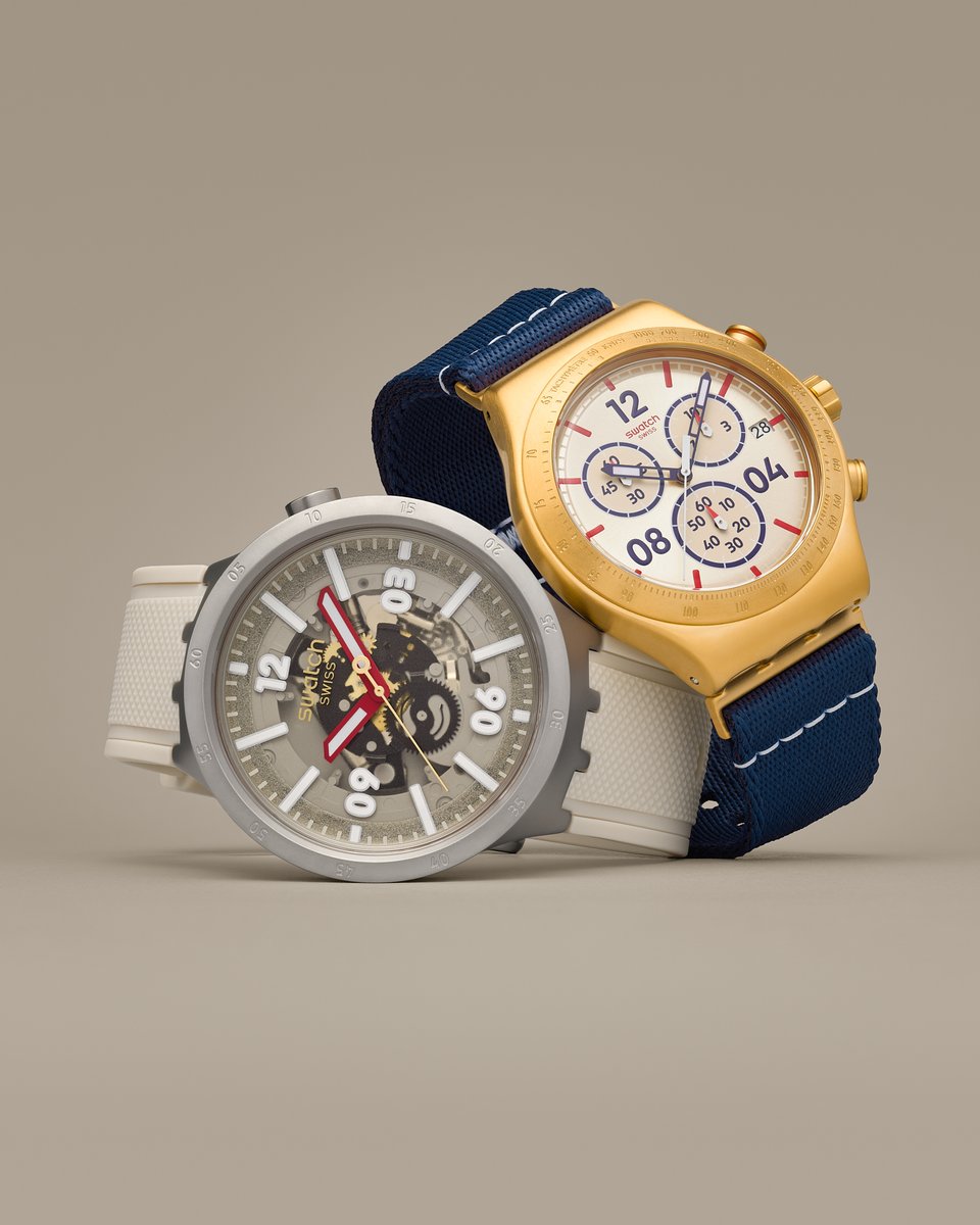 Timeless tones that make a bold statement #Swatch swat.ch/3Ew6m7G