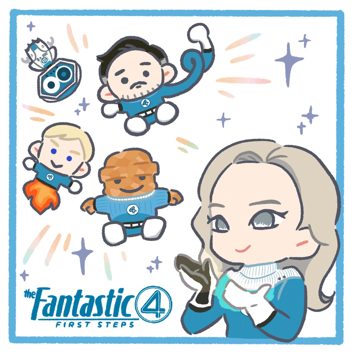 🖐️🫥🔥🪨

#ファンタスティック４  
#TheFantasticFour