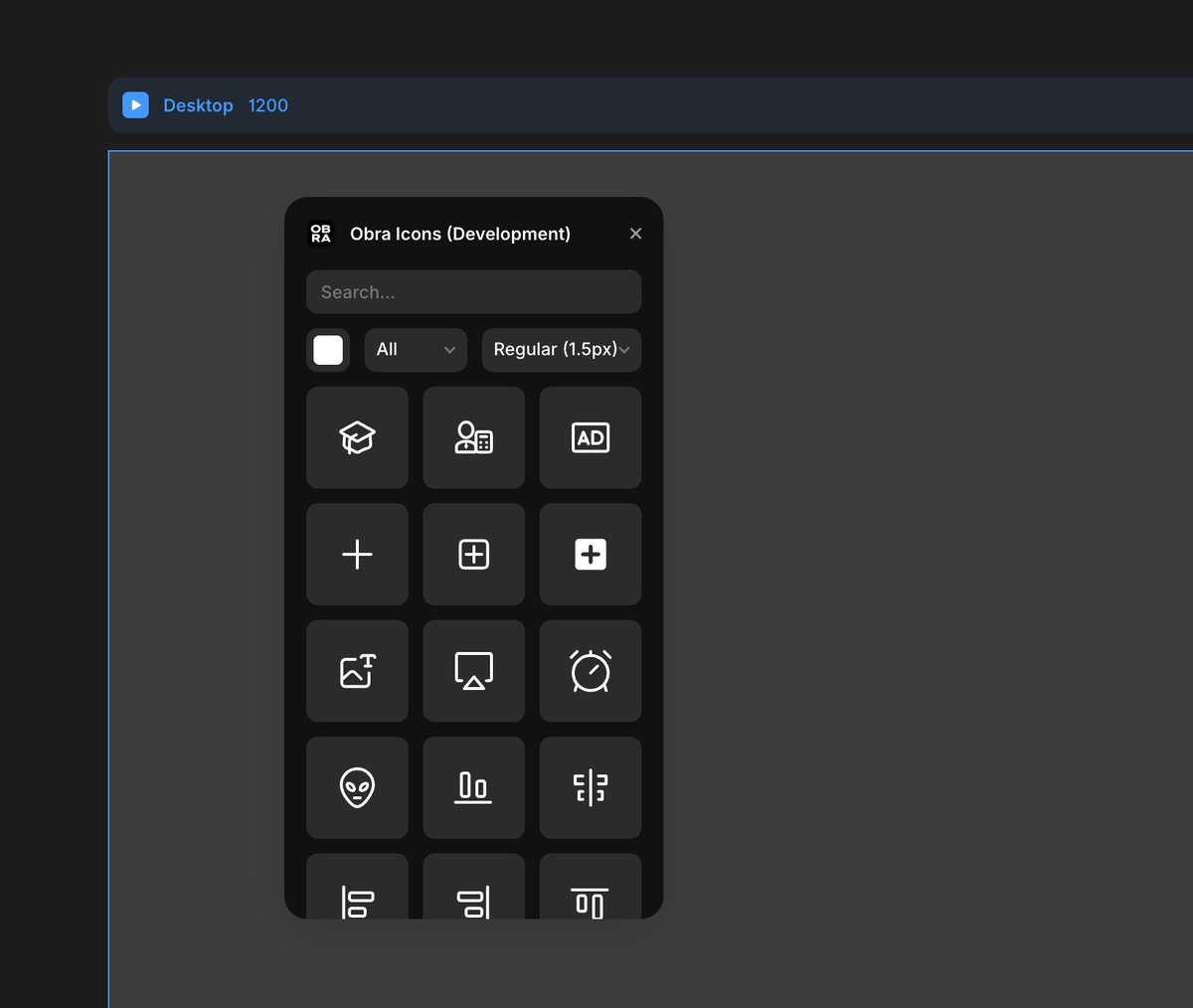wolfr_2's tweet image. Building a Framer plugin for Obra Icons with the mighty @gavinmcfarland . Check out our icon set via icons.obra.studio . The plugin is currently in review by @framer