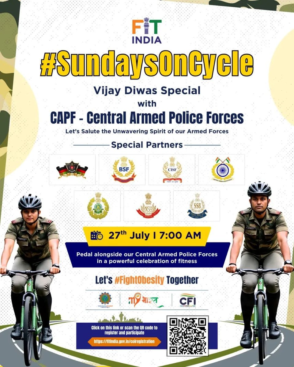 SSB FTR LUCKNOW (@ssbftrlucknow) on Twitter photo Fit India 🇮🇳 Brave India #SundaysOnCycle #FitIndia <a href="/SSB_INDIA/">Sashastra Seema Bal</a> <a href="/PIBHomeAffairs/">PIB - Ministry of Home Affairs</a> Fit India 🇮🇳 Brave India #SundaysOnCycle #FitIndia <a href="/SSB_INDIA/">Sashastra Seema Bal</a> <a href="/PIBHomeAffairs/">PIB - Ministry of Home Affairs</a>