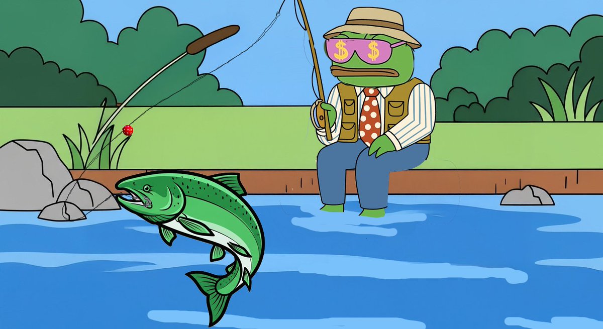 CavinKrenik's tweet image. These aren't your grandpas fishn stories.. WallStreet Pepe Catch's the biggest fish!
@WEPEToken
🐸📷
@coinbase
@CoinMarketCap
@kucoincom
@MEXC_Official
@krakenfx
@Uniswap