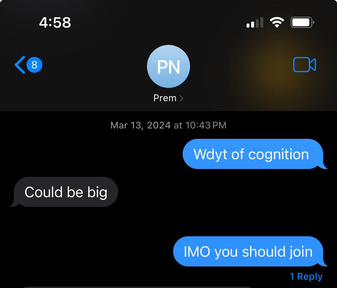 Divya Gupta (@divyahansg) on Twitter photo It only took a year to convince him but excited for this collab! <a href="/premqnair/">Prem Qu Nair</a> <a href="/cognition_labs/">@cognition</a> It only took a year to convince him but excited for this collab! <a href="/premqnair/">Prem Qu Nair</a> <a href="/cognition_labs/">@cognition</a>
