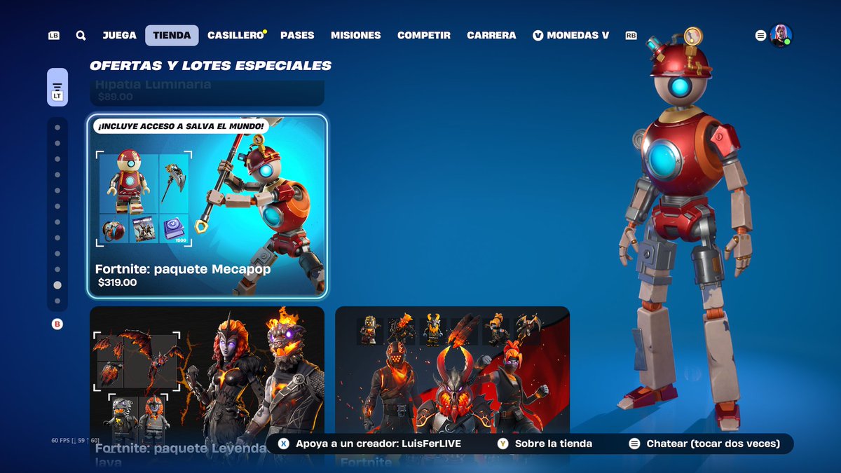 🛍️ ¡NUEVA TIENDA DE OBJETOS 24/07/2025!

🔗 TIENDA COMPLETA AQUÍ: fortnite.com/item-shop?lang…

⭐ CÓDIGO: LuisFerLIVE

#Fortnite #FortniteSuper #FortniteItemShop