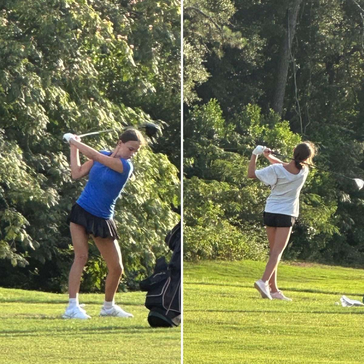 BostonRob's tweet image. I wonder where these two get their competitive Spirit?!? ⛳️
#LuciaRose
#CarinaRose
#MyGirls
#GirlsGolf
@LPGA @PGATOUR