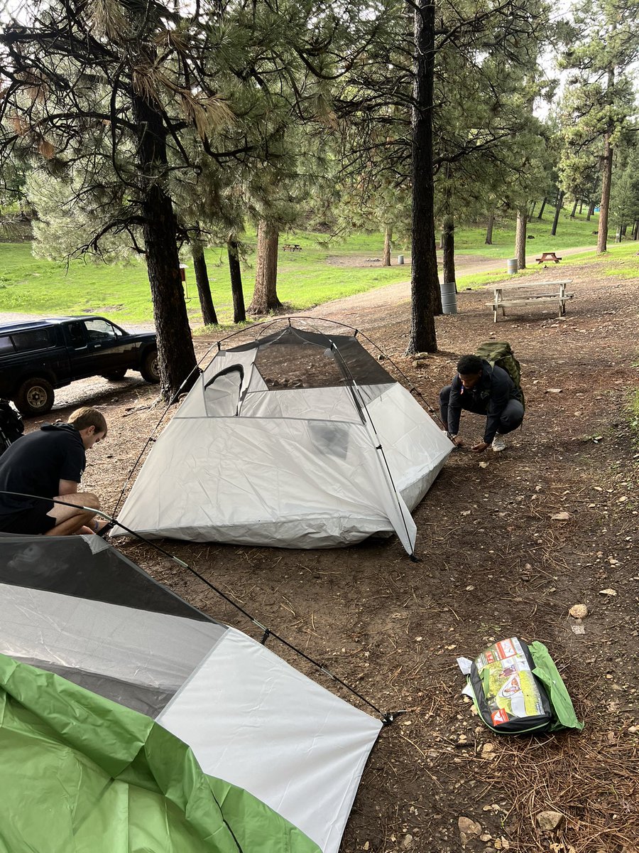 DCobb27's tweet image. Safe to say the camping trip is underway #JYD