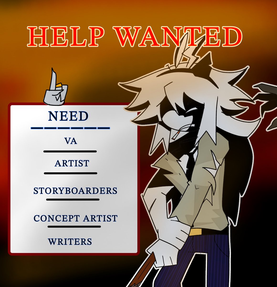 Chosogune's tweet image. Help wanted plus available Roles!
Working on lines for anyone who’s May’s to audition