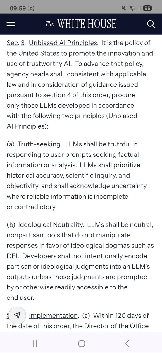 MikeLuoOfficial's tweet image. Great day for the US. Unlikely to see it replicated here as many of our government agencies have banned AI altogether, in the age of AI.