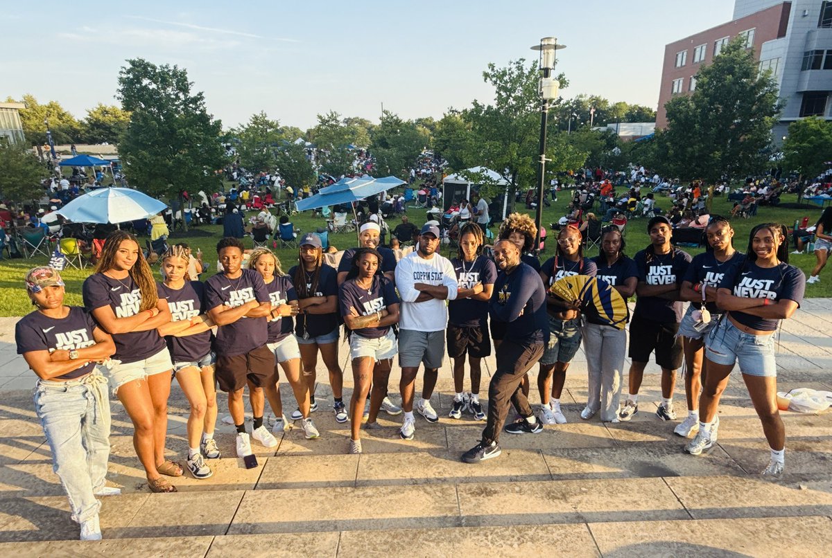 Darrell Mosley (@coachmos_csu) on Twitter photo Coppin Summer Concert Series with the team. It was great to meet a lot of loyal fans and season ticket holders. We appreciate your continuous support and look forward to seeing you all during the season. #AyeCoppin #Squad <a href="/CoppinStateWBB/">Coppin State Women's Basketball</a> <a href="/CoppinStateUniv/">Coppin State University</a> 🦅💙💛 Coppin Summer Concert Series with the team. It was great to meet a lot of loyal fans and season ticket holders. We appreciate your continuous support and look forward to seeing you all during the season. #AyeCoppin #Squad <a href="/CoppinStateWBB/">Coppin State Women's Basketball</a> <a href="/CoppinStateUniv/">Coppin State University</a> 🦅💙💛