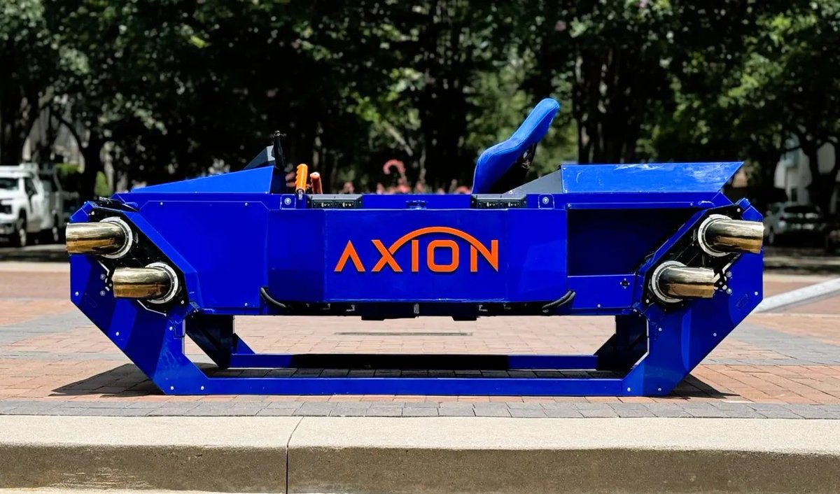 FusionFlightInc's tweet image. The Axion personal VTOL jet…step into the future!

Ground tests are commencing in the next few months and we hope to get this beast into the air by years end - stay tuned!

#axion #vtol #personal #jet #turbine #propulsion