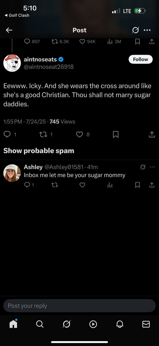 chrisG7676's tweet image. Spam bots for the win 🤣